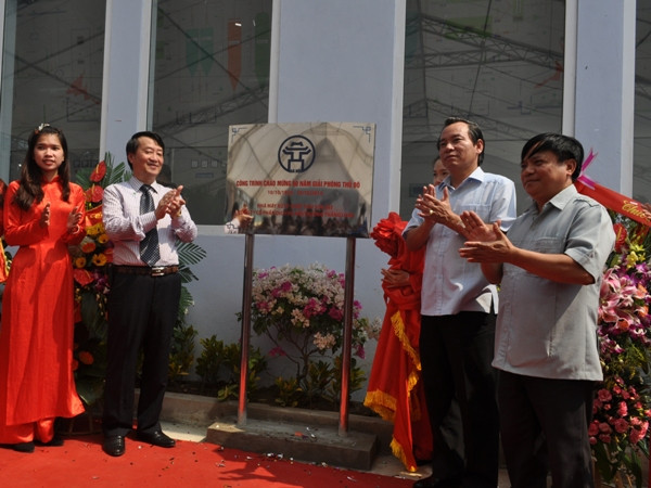 Hà Nội khánh thành nhà máy xử lý chất thải lớn nhất tại Sơn Tây ảnh 1