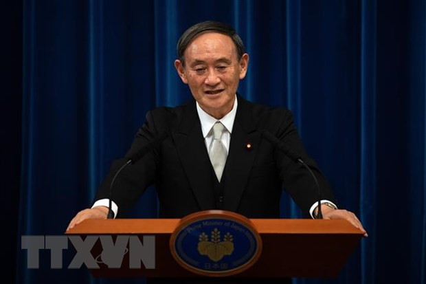 Thủ tướng Nhật Bản Yoshihide Suga. (Nguồn: AFP/TTXVN) Nhật Bản công bố nội dung chuyến thăm Việt Nam của Thủ tướng Suga ảnh 1