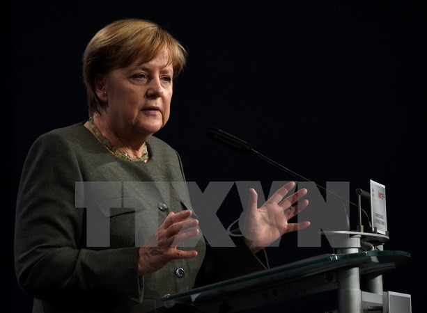 Thủ tướng Merkel chiến thắng áp đảo khi tranh luận trên truyền hình ảnh 1
