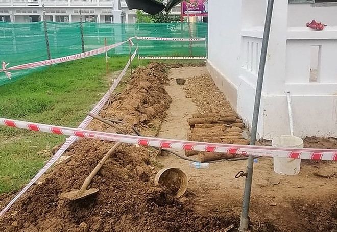 Phát hiện hơn 2.000 vật nổ sót lại sau chiến tranh ở Campuchia ảnh 1