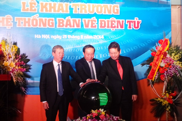 Hệ thống bán vé tàu điện tử đầu tiên của Việt Nam đi vào hoạt động ảnh 1