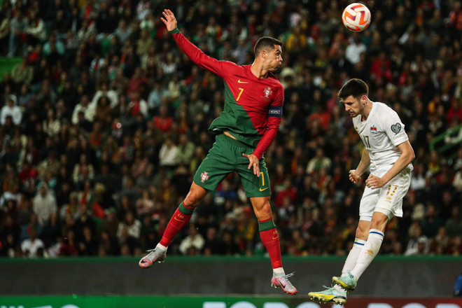 Ronaldo đang đứng trước việc lập hàng loạt kỷ lục ở EURO 2024. (Nguồn: Getty Images) ronaldo_2205-2.jpg