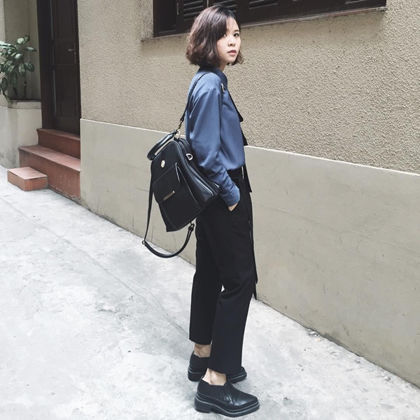 Trang phục đẹp mê hồn của các tín đồ thời trang Việt ngày mát mẻ ảnh 10