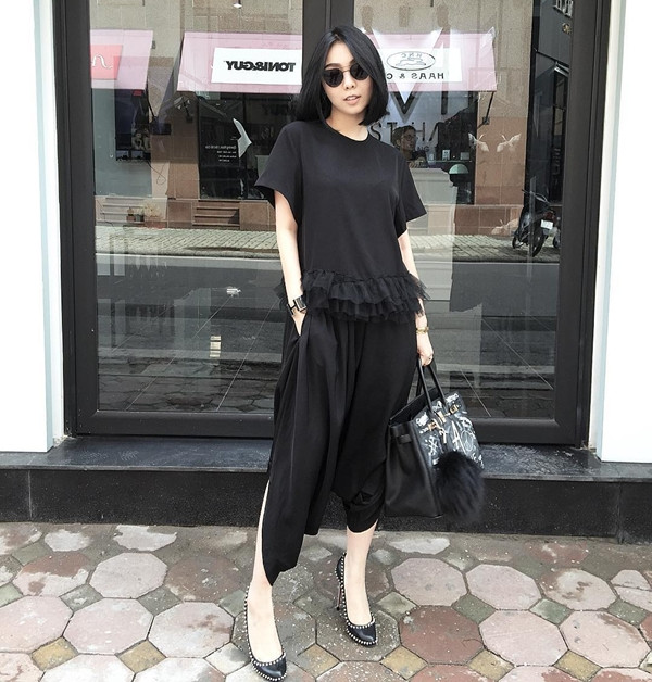 Trang phục đẹp mê hồn của các tín đồ thời trang Việt ngày mát mẻ ảnh 4