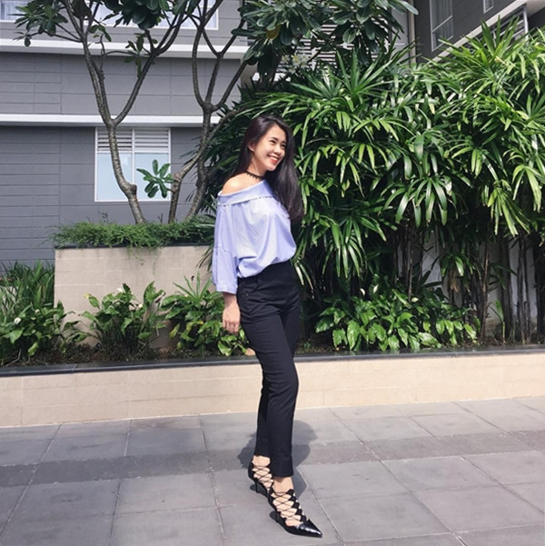 Trang phục đẹp mê hồn của các tín đồ thời trang Việt ngày mát mẻ ảnh 7