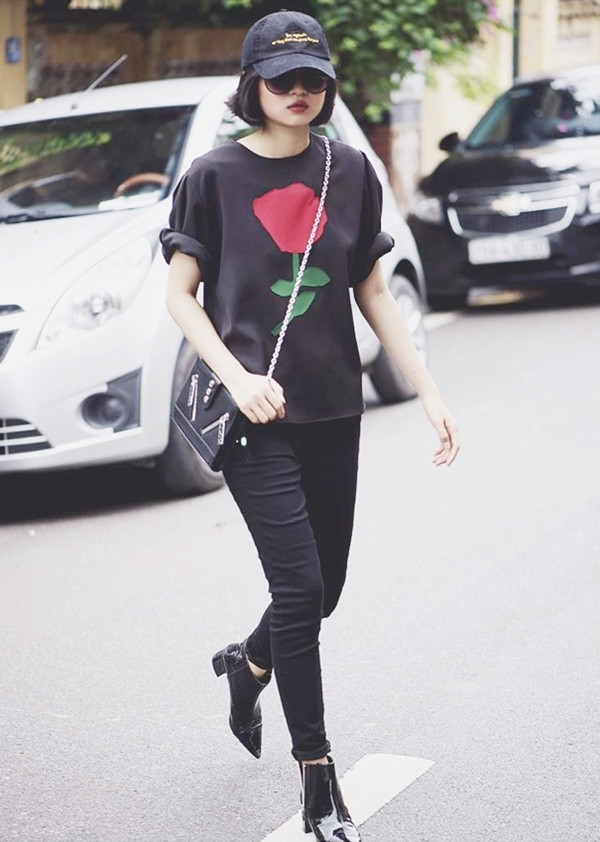 Trang phục đẹp mê hồn của các tín đồ thời trang Việt ngày mát mẻ ảnh 5