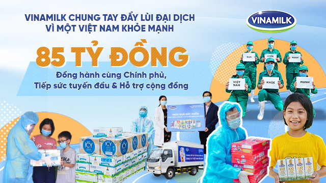 Vinamilk đẩy mạnh hành trình tiếp sức tuyến đầu chống dịch COVID-19 ảnh 10