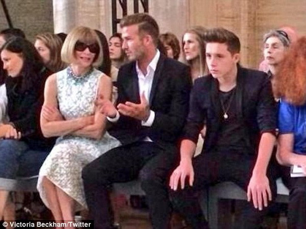 Gia đình nhà Becks nổi bật tại tuần lễ thời trang New York ảnh 1