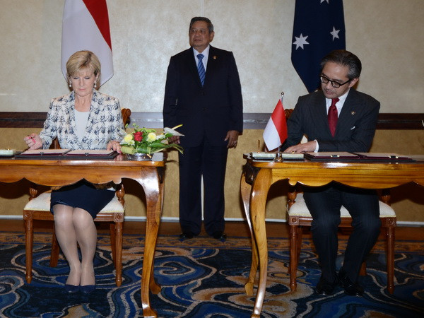 Australia, Indonesia ký thỏa thuận ứng xử theo yêu cầu từ Jakarta ảnh 1