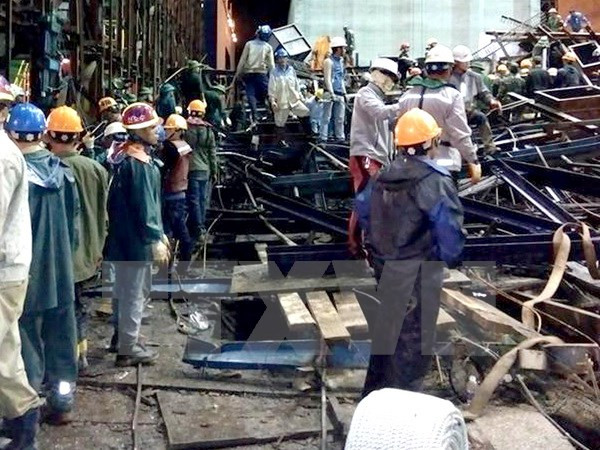 Cảnh báo nguy cơ mất an toàn lao động ở Khu kinh tế Vũng Áng ảnh 1