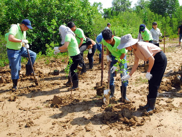 Khởi động chương trình tình nguyện “Hành động cho Hành tinh xanh” ảnh 1