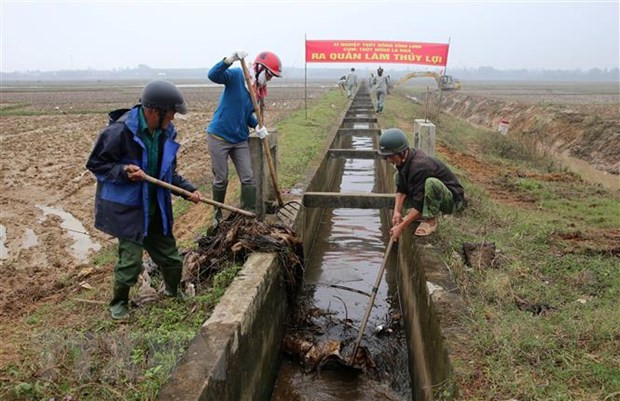 Lấy nước vụ Đông Xuân đợt 1: Các trạm bơm của Hà Nội chưa thể vận hành ảnh 1