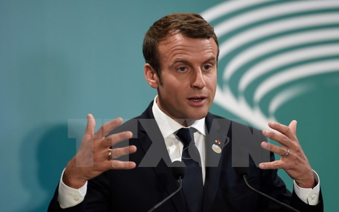 Thủ tướng Đức chúc mừng chiến thắng của Tổng thống Macron ảnh 1