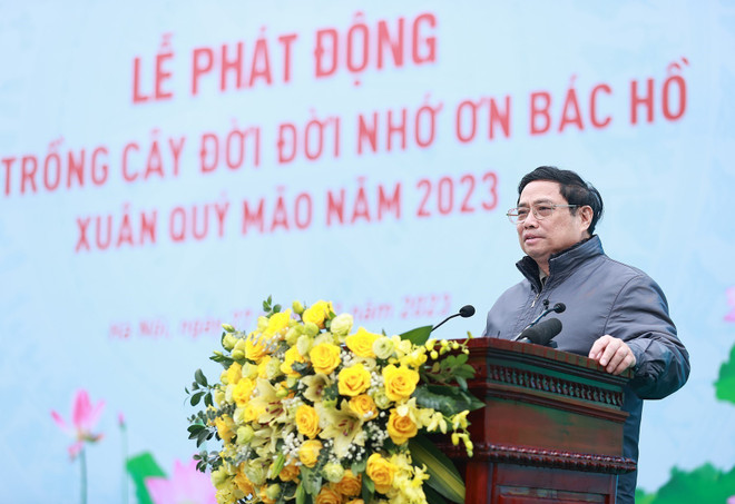 Thủ tướng Phạm Minh Chính phát động Tết trồng cây Xuân Quý Mão ảnh 2
