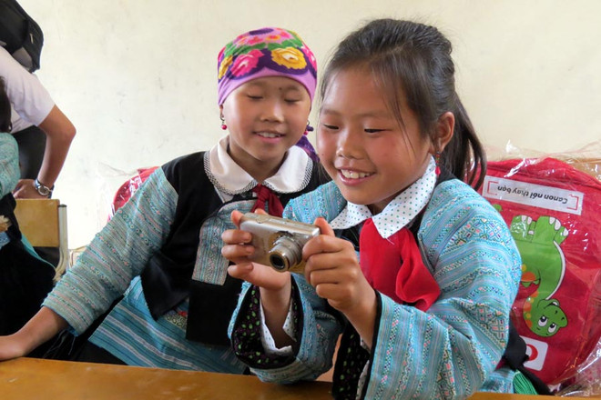 Canon tặng phòng học cho trẻ em đồng bào dân tộc thiểu số ảnh 6