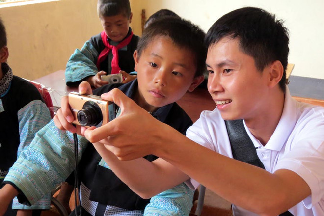 Canon tặng phòng học cho trẻ em đồng bào dân tộc thiểu số ảnh 5