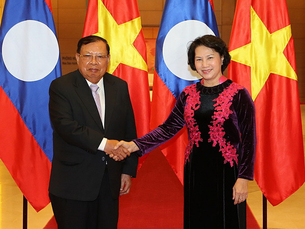 Tiếp tục đẩy mạnh, tăng cường hợp tác giữa hai Quốc hội Việt-Lào ảnh 1