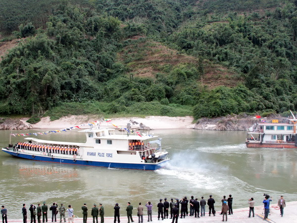 Trung-Lào-Thái-Myanmar kết thúc đợt tuần tra chung sông Mekong ảnh 1