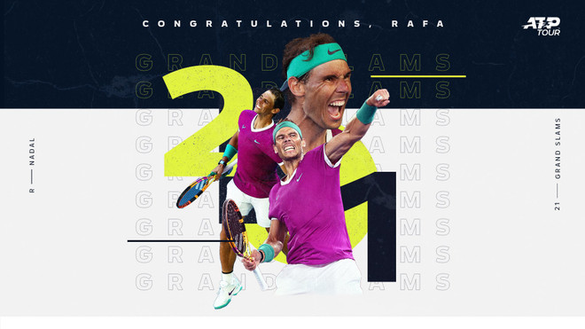 Nadal tràn ngập cảm xúc khi lập kỷ lục giành 21 danh hiệu Grand Slam ảnh 1