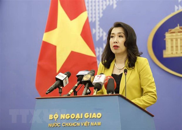 Thứ trưởng Ngoại giao Lê Thị Thu Hằng. (Ảnh: An Đăng/TTXVN) Cộng hòa Séc ủng hộ việc tăng cường quan hệ giữa Việt Nam và EU ảnh 1