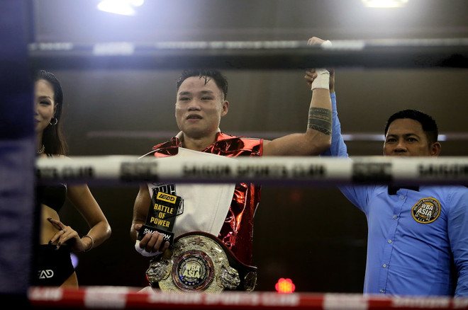 Hạ võ sỹ Thái Lan, Trịnh Thế Long giành đai Bạc WBC châu Á ảnh 3
