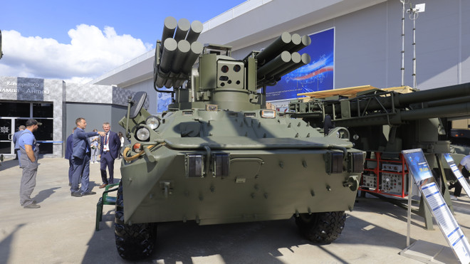 [Video] Nga khoe nhiều vũ khí khủng tại triển lãm Army Games 2021 ảnh 1