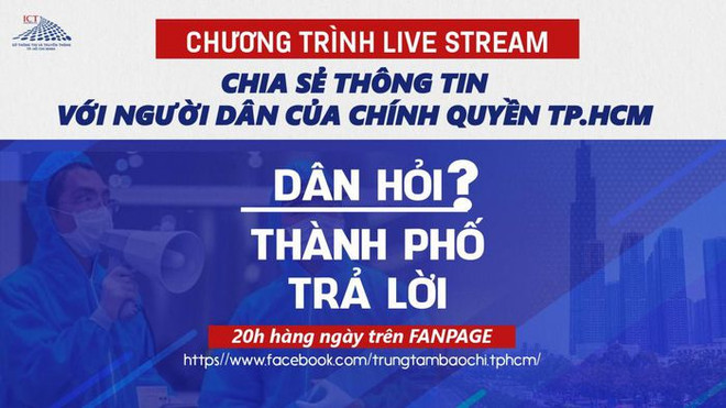 TP.HCM cung cấp thông tin cho người dân về COVID-19 qua mạng xã hội ảnh 1