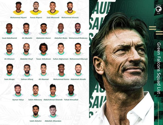Saudi Arabia chốt danh sách đối đầu Việt Nam ở vòng loại World Cup ảnh 1