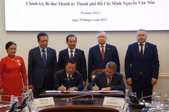 TP Hồ Chí Minh đẩy mạnh hợp tác với thành phố St.Petersburg của Nga ảnh 3