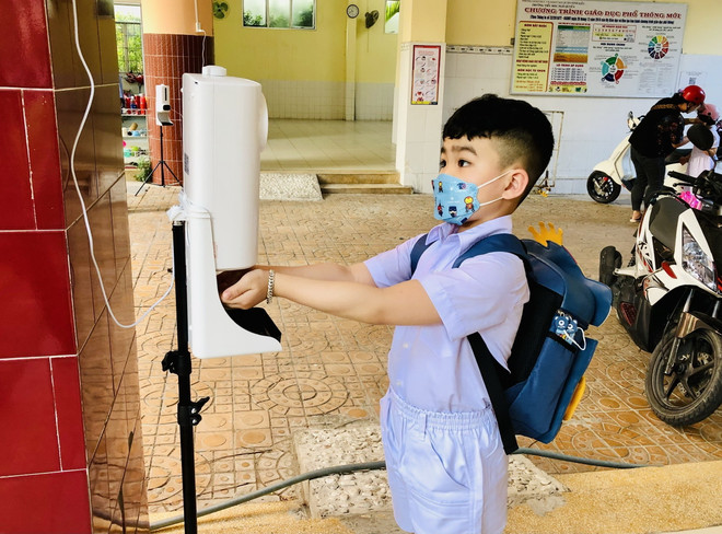 Ảnh minh họa. (Ảnh: Ánh Tuyết/TTXVN) TP Hồ Chí Minh chuẩn bị tốt cho bậc mầm non, tiểu học trở lại trường ảnh 1