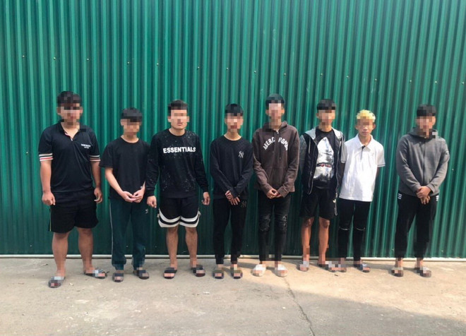 Hà Nội: Bắt giữ nhóm đối tượng mang hung khí, gây rối trật tự ảnh 1