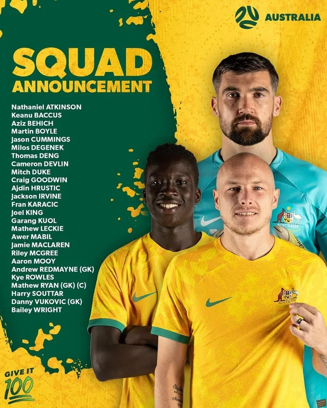 Australia chốt danh sách dự World Cup: HLV loại con rể khỏi đội hình ảnh 2