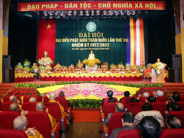 Khai mạc trọng thể Đại hội đại biểu Phật giáo toàn quốc lần thứ VIII ảnh 1
