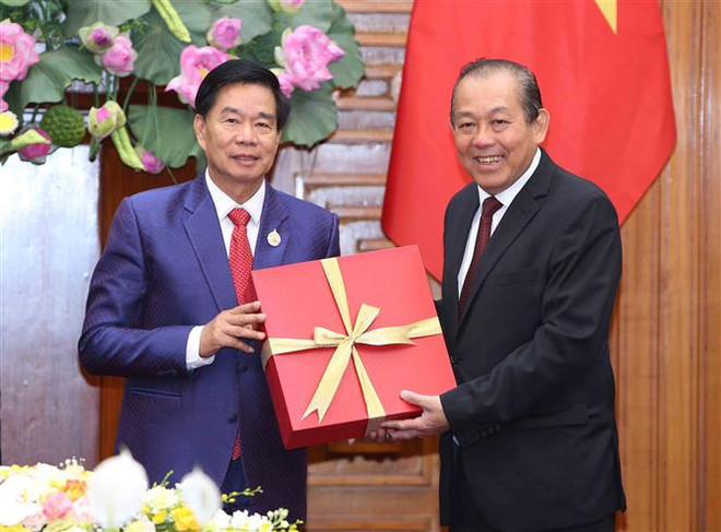 Thúc đẩy quan hệ hợp tác giữa thủ đô Vientiane và thủ đô Hà Nội ảnh 1