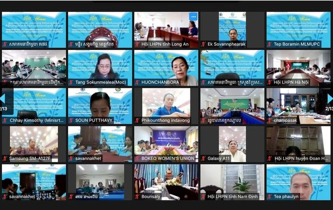 Phụ nữ Việt Nam-Lào-Campuchia hợp tác vì phát triển xanh và bền vững ảnh 2