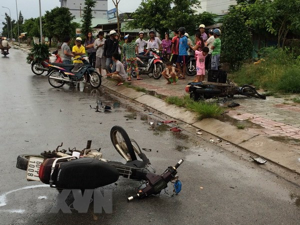 Gia Lai: Va chạm giữa hai xe máy khiến 4 thanh niên tử vong ảnh 1