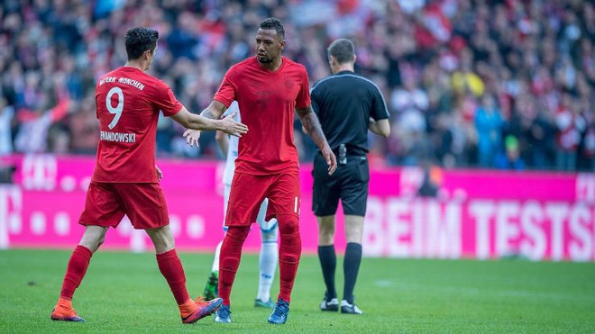 Jerome Boateng có thể sẽ ra sân vào trận đấu quan trọng cuối tuần này. (Nguồn: espnfc.com) Jerome Boateng chọc tức Dortmund trước trận Klassiker kinh điển ảnh 1