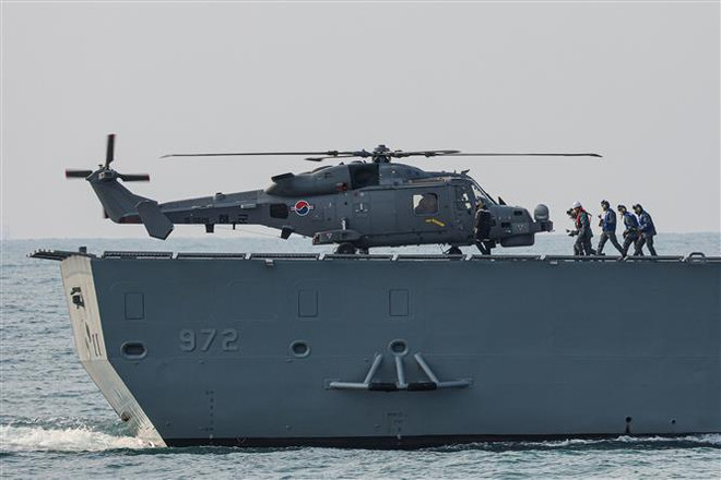 Hải quân Hàn Quốc tham gia tập trận chống tàu ngầm đa quốc gia ảnh 1