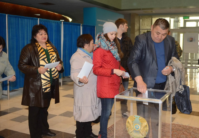 Kazakhstan bầu cử Tổng thống: 9.725 điểm bỏ phiếu mở cửa ảnh 1