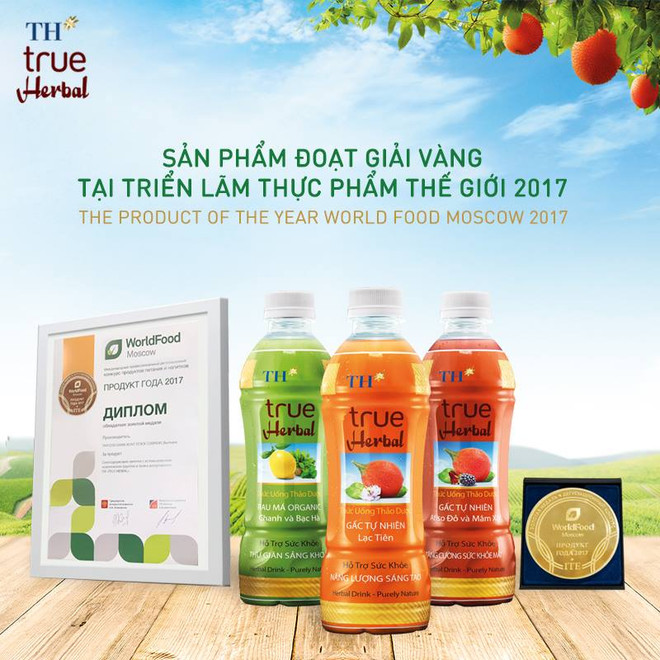 2 “tân binh” của TH đoạt giải thưởng lớn tại World Food Moscow 2017 ảnh 3