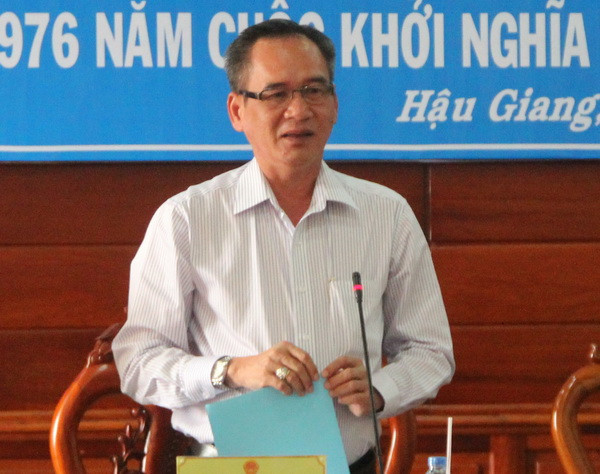 Ông Lữ Văn Hùng tái đắc cử chức vụ Chủ tịch UBND tỉnh Hậu Giang ảnh 1