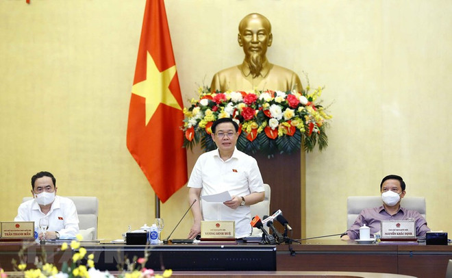 Bế mạc phiên họp thứ 4 của Ủy ban Thường vụ Quốc hội ảnh 1