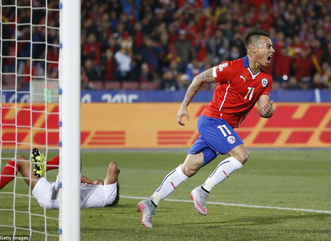 Eduardo Vargas tỏa sáng đưa Chile vào chung kết Copa America ảnh 1