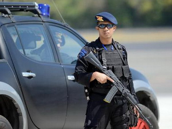 Cảnh sát Indonesia đảm bảo an ninh cho bầu cử tổng thống ảnh 1