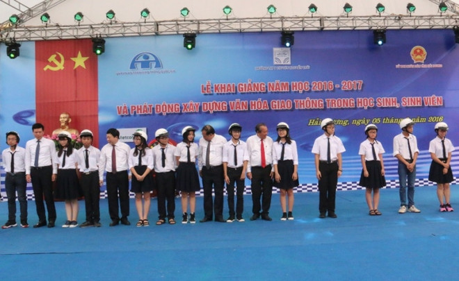 Thông điệp của Phó Thủ tướng về năm học an toàn giao thông ảnh 1