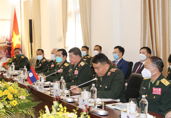 Đối thoại Chính sách Quốc phòng Việt Nam-Lào cấp thứ trưởng lần thứ 2 ảnh 2