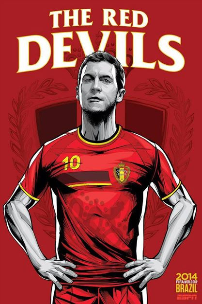 [Photo] Những bức tranh cổ động thú vị cho World Cup 2014 ảnh 7