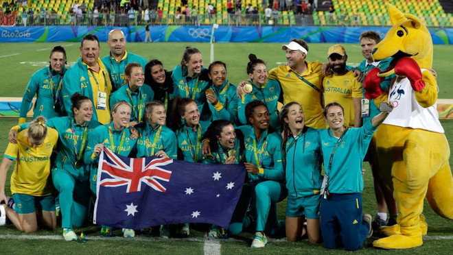 Olympic 2016: Đội bóng bầu dục nữ Australia làm nên lịch sử ảnh 1