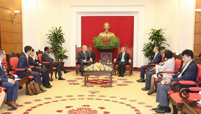 Trưởng ban Kinh tế Trung ương tiếp Phó Chủ tịch Tập đoàn Gazprom ảnh 1