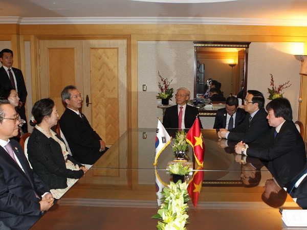 Hoạt động của Tổng Bí thư Nguyễn Phú Trọng tại thành phố Busan ảnh 1